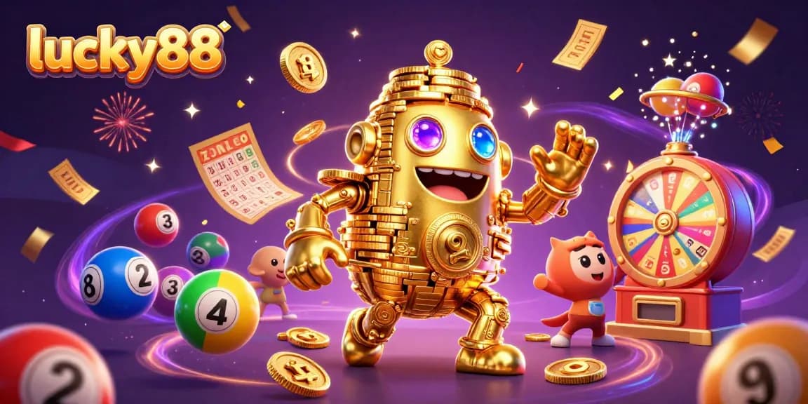 Spin the reels of lucky88 and embrace the thrilling jackpot action in this vibrant casino scene.