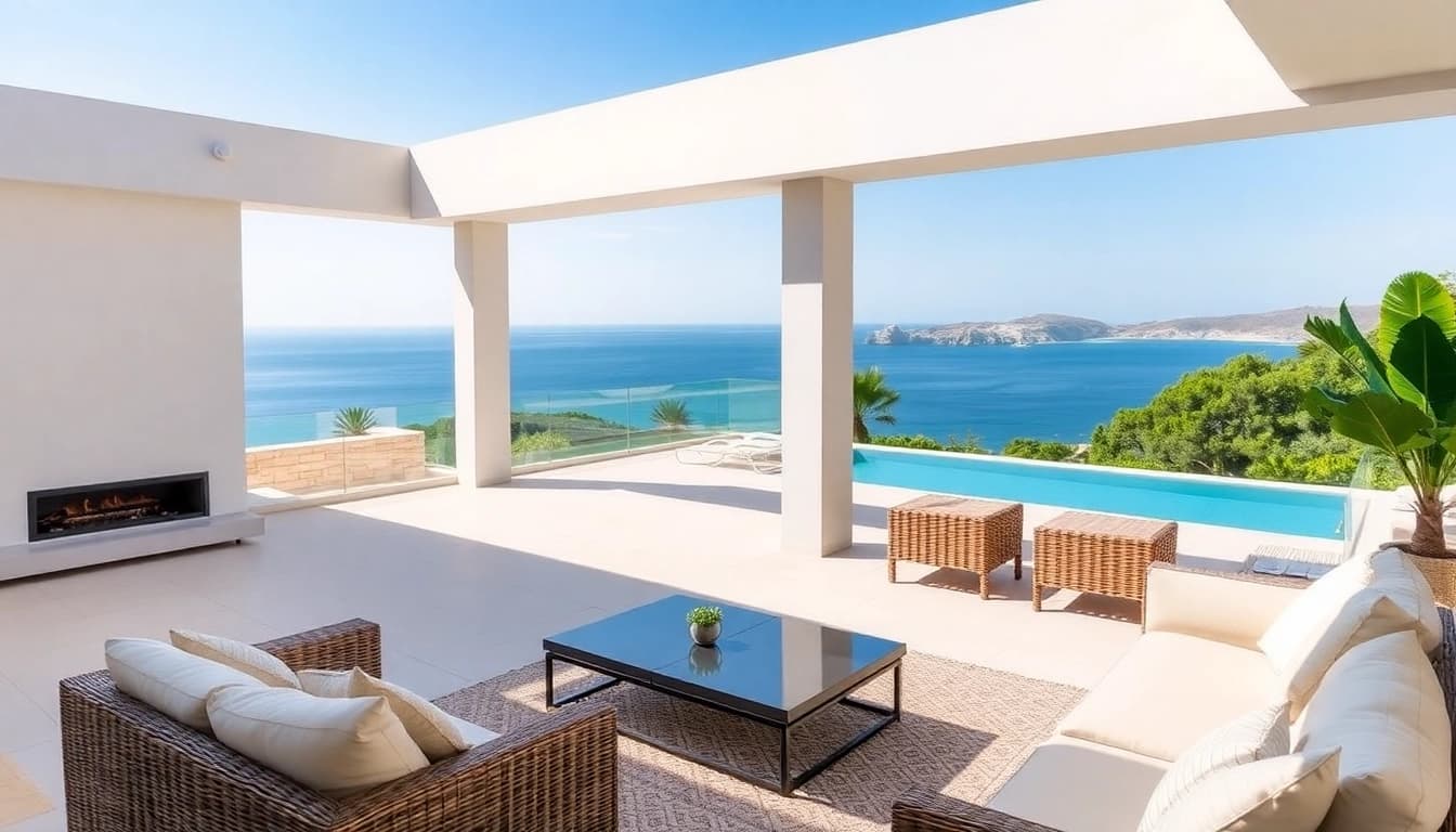 Entdecken Sie atemberaubende Immobilien Nordzypern mit Meerblick in eleganter Umgebung.