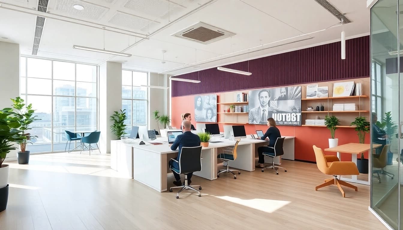 Berater diskutieren Strategien zur Top Unternehmensberatung in einem modernen Büro.