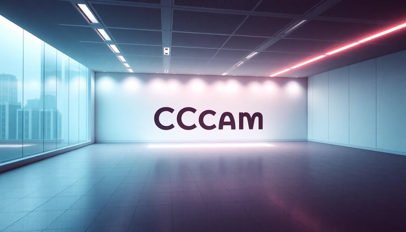 CCcam-Server in einem modernen Raum mit eingeschaltetem System, das nahtlosen Zugriff auf Inhalte zeigt.