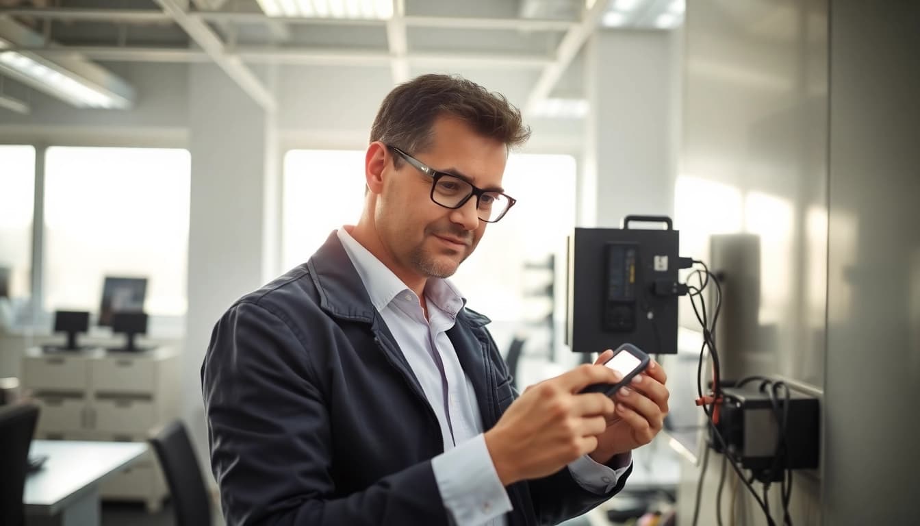 Qualifizierte Prüfung ortsveränderlicher elektrischer Betriebsmittel durch Elektriker mit sicherer Ausrüstung