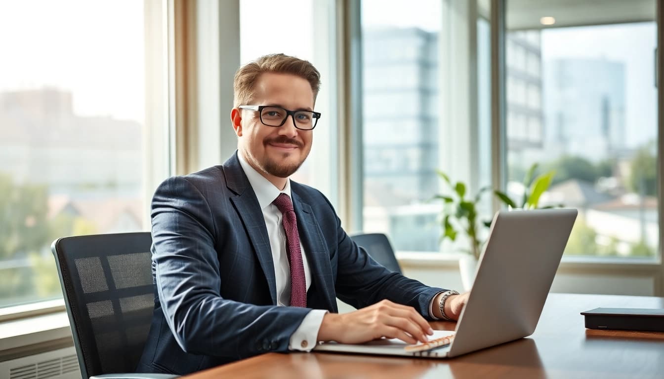 Headhunter Kassel in einem modernen Büro, das Vertrauen ausstrahlt