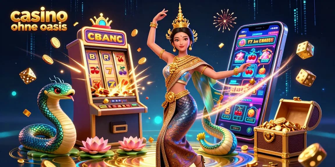 Engage in exhilarating gaming experiences at casino ohne oasis with jackpot slots and vibrant characters.