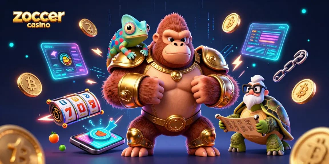 Experience the excitement of zoccer casino with powerful characters and vibrant game elements.