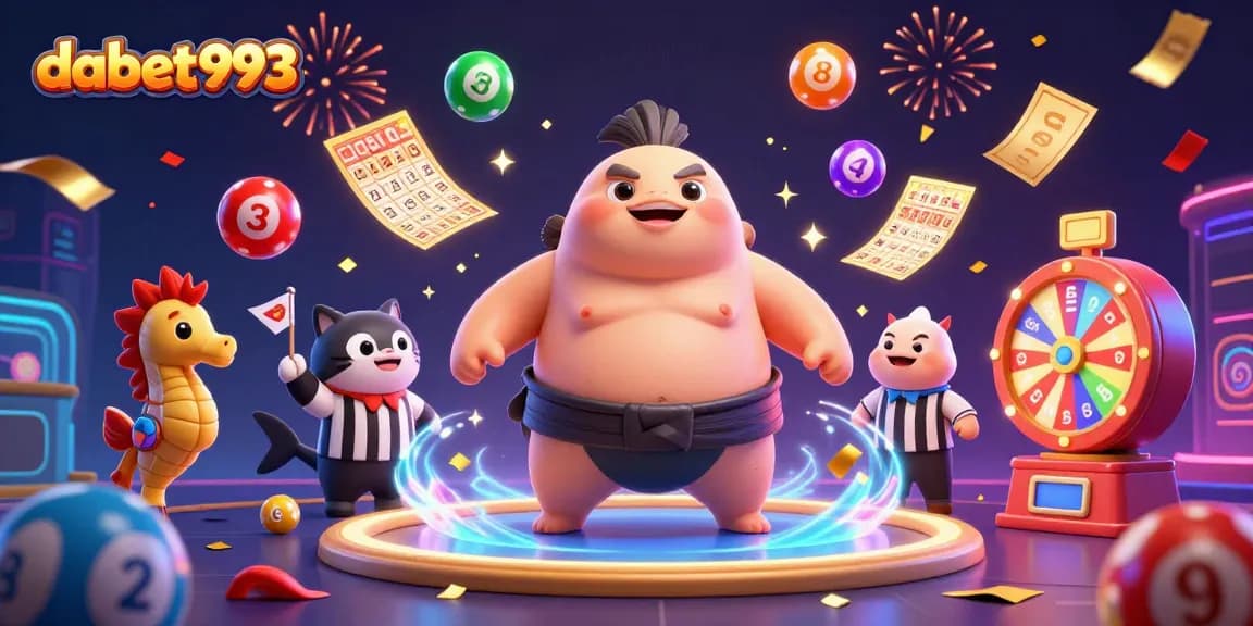 Experience the vibrant gaming world of dabet993 with lively characters and colorful elements.