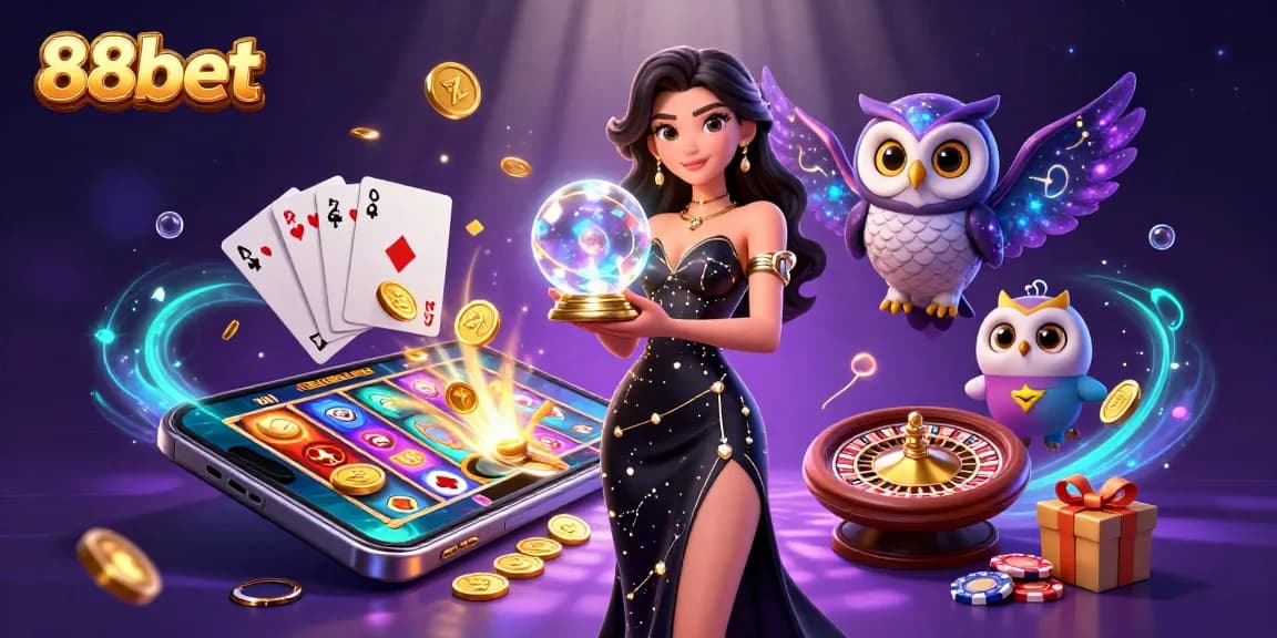 Experience the thrill of winning at 88bet with captivating gameplay and dynamic casino elements.