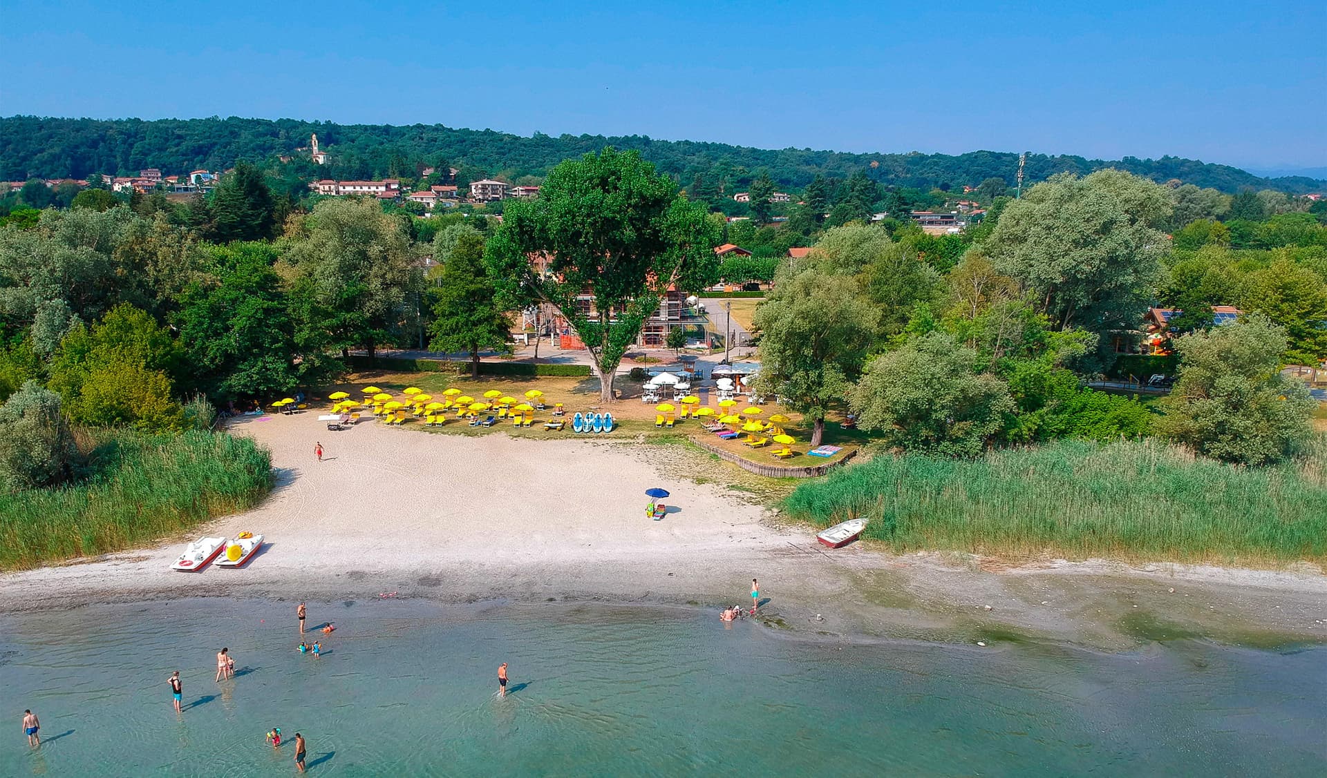 Urlaub am See in Norditalien: Camping Lago Maggiore für Familien und Naturliebhaber
