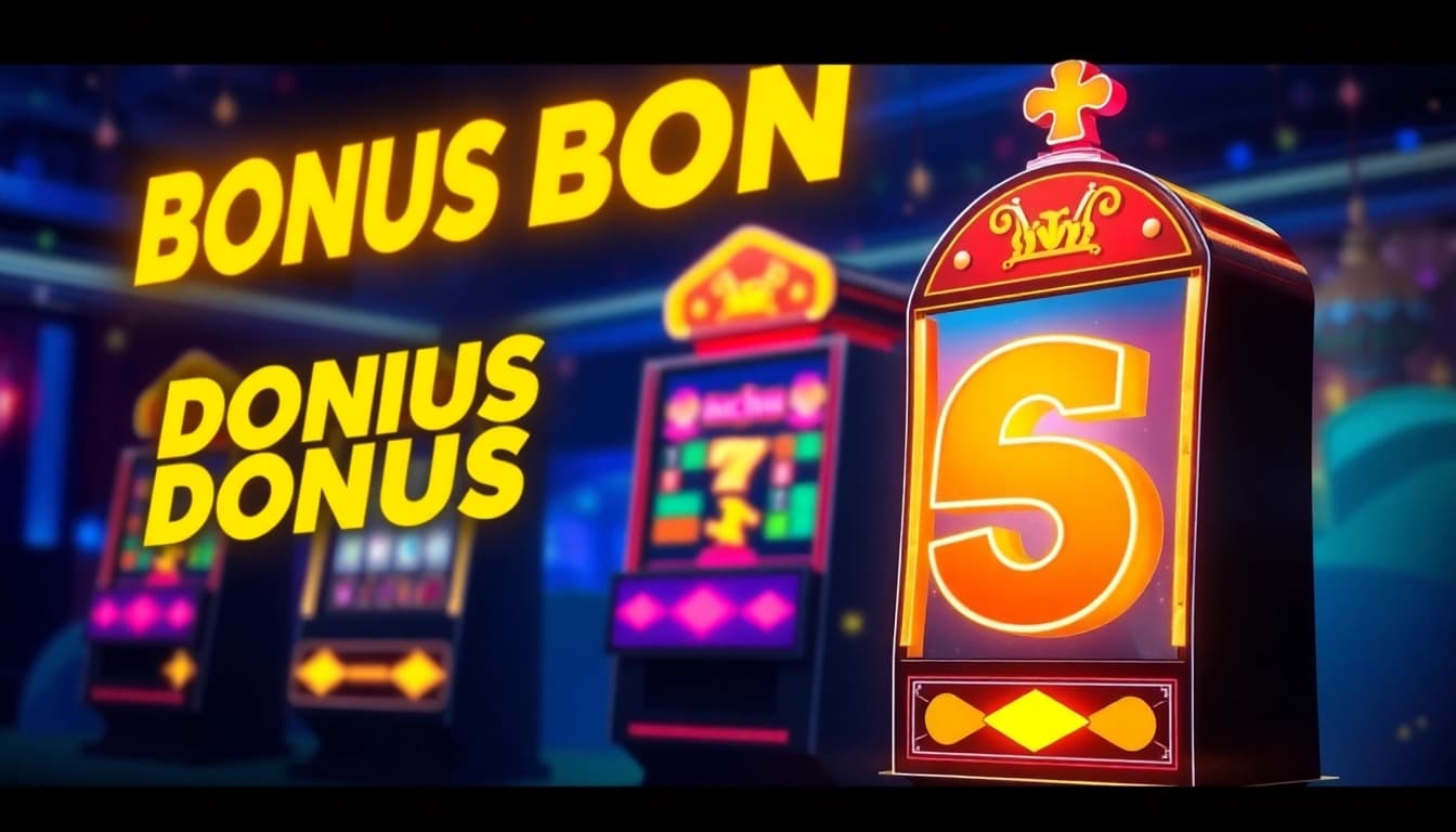 Nutzen Sie den Casino Bonus für aufregende Gewinne an bunten Spielautomaten im Online Casino.