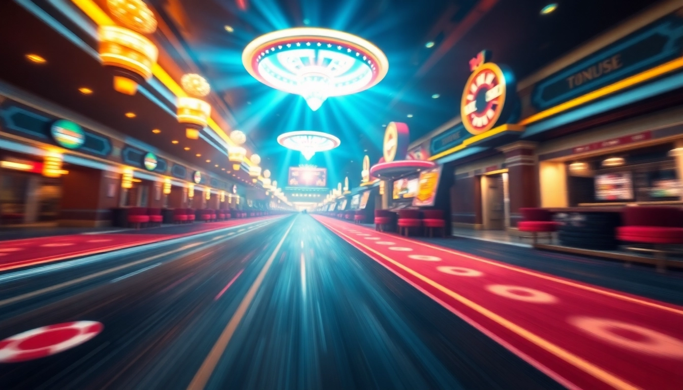 Online Casino ohne Limit: Spieler genießen vielfältige Spiele ohne Einschränkungen in einem glamourösen Ambiente.