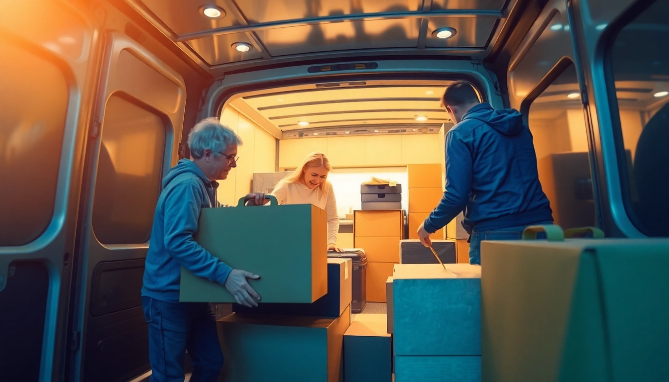Umzugsunternehmen Saarbrücken unterstützt eine Familie beim professionellen Umzug.