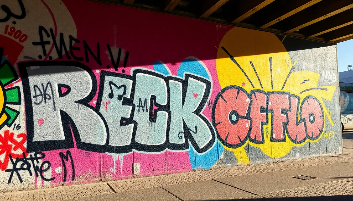 Entdecken Sie lebendige Graffiti Frankfurt, die die Straßenkunstszene in voller Blüte zeigen.