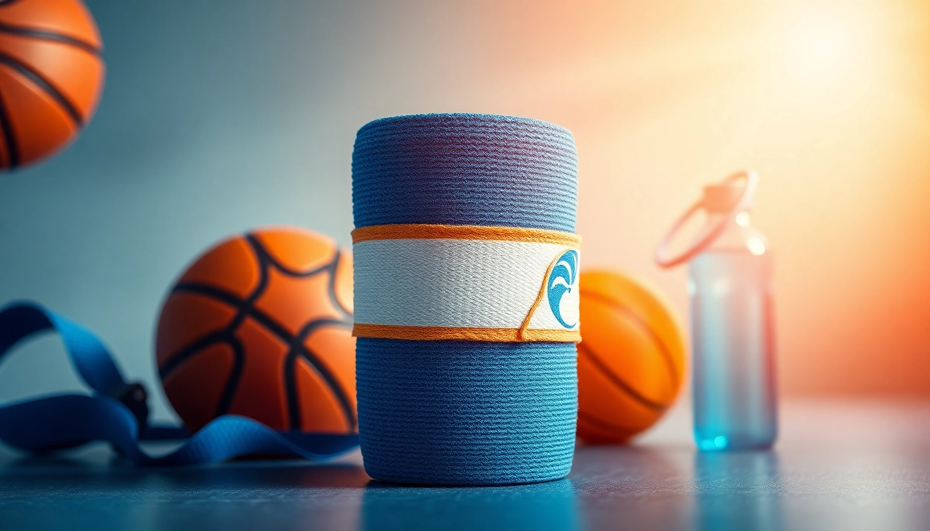 Erleben Sie die stützende Wirkung der kniebandage auf einem Sportler in Aktion, die für maximale Stabilität sorgt.