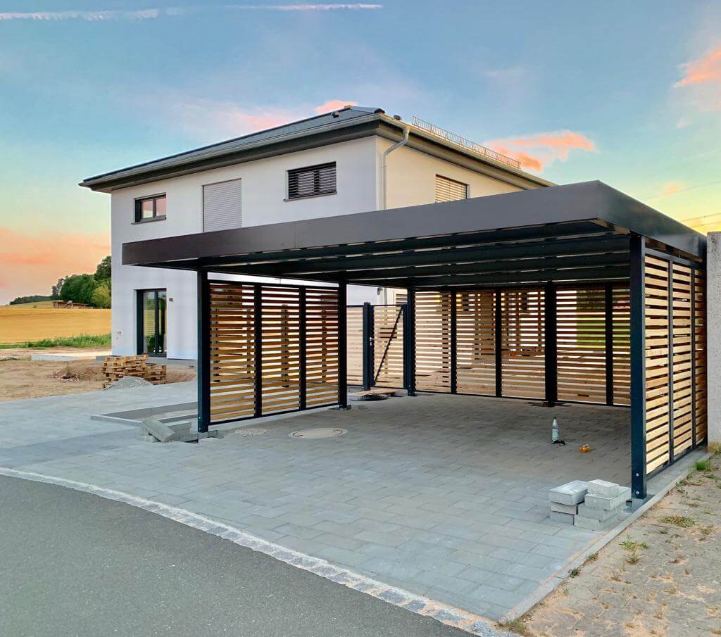 Carport Metall: Umweltfreundliche Lösungen für nachhaltigen Schutz