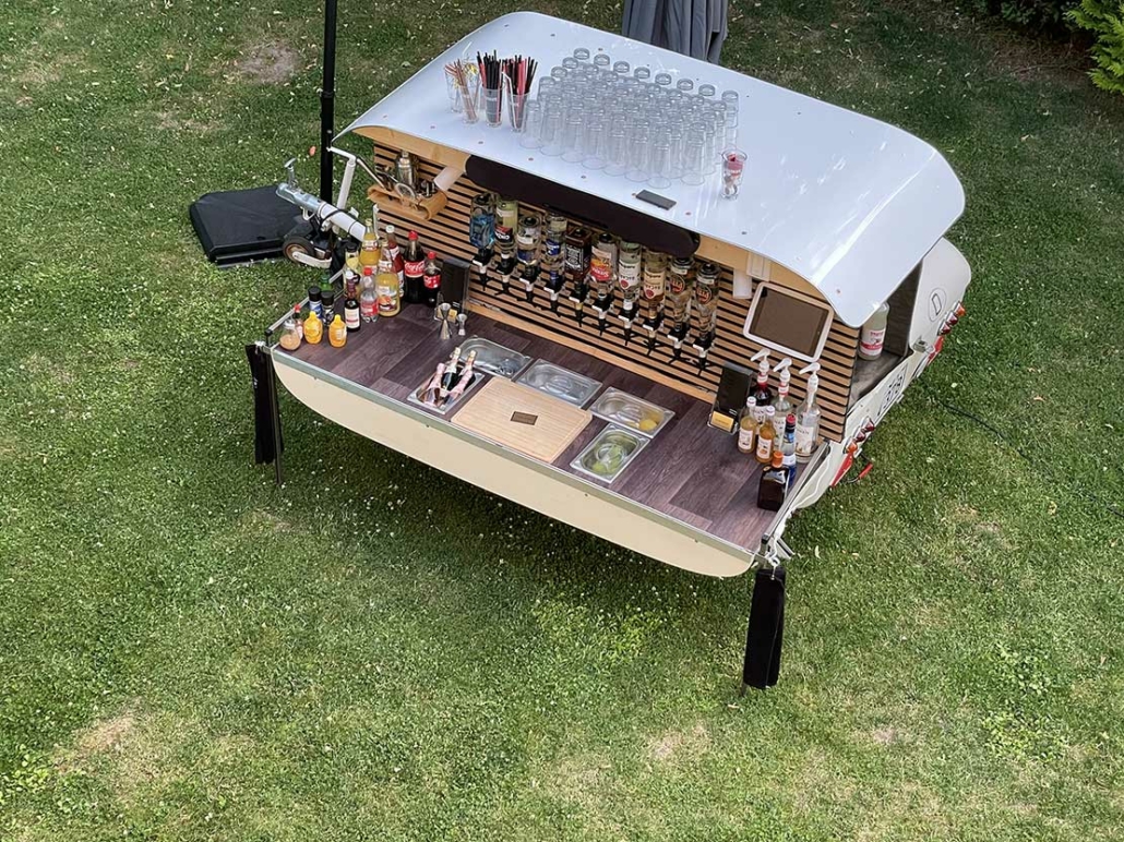 Holen Sie sich die Mobile Cocktailbar auf Ihre Veranstaltung