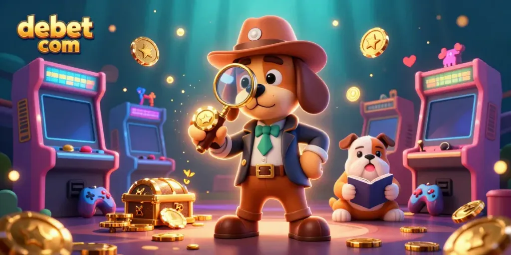 Engage with debet com in an imaginative casino adventure featuring vibrant 3D characters and game elements.