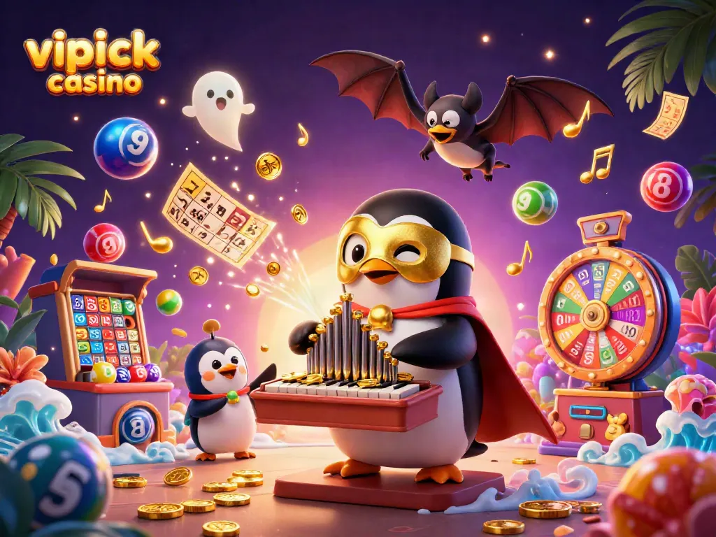 Experience the excitement of vipluck casino with dynamic gaming elements and vibrant characters.