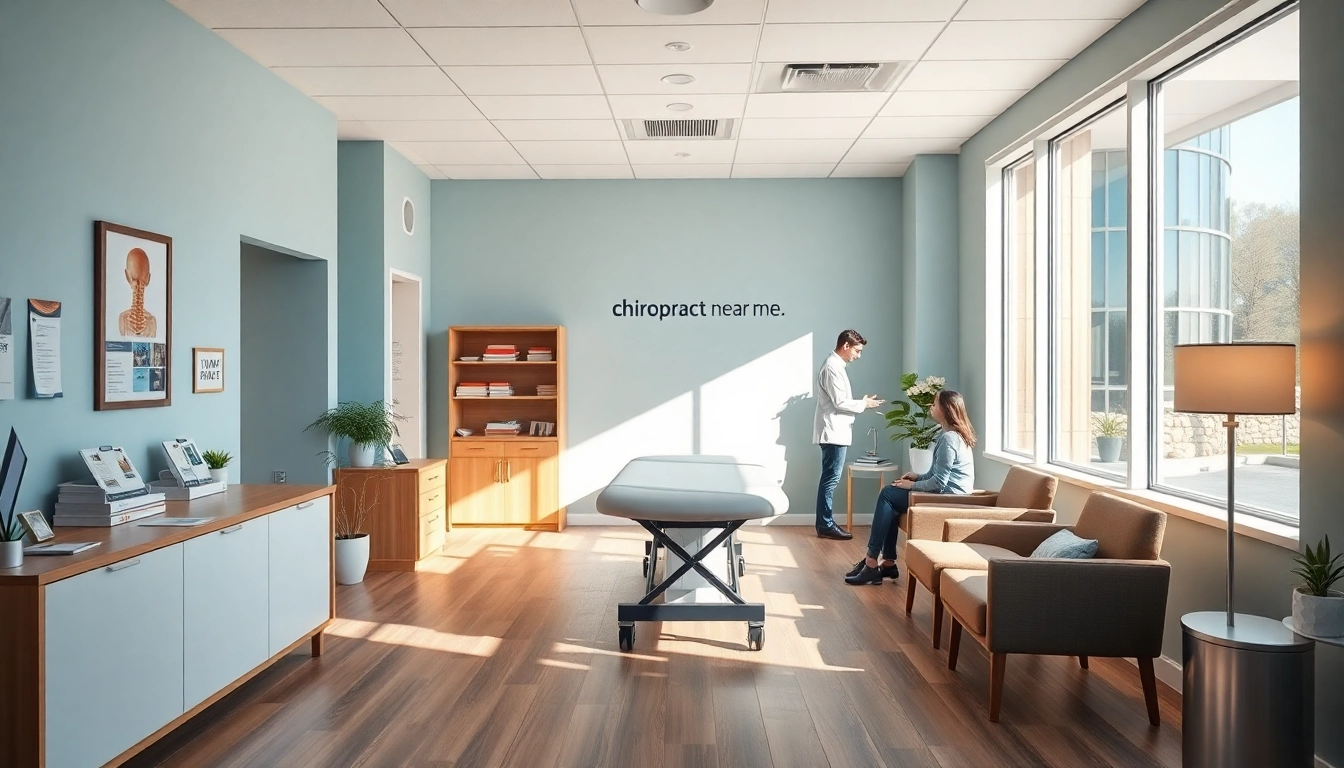Find a trusted chiropractor near me in a welcoming chiropractic office.