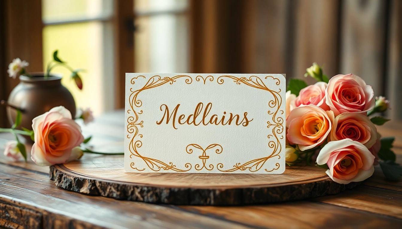 Gestalte Hochzeitskarten mit eleganten Designs und floralen Akzenten