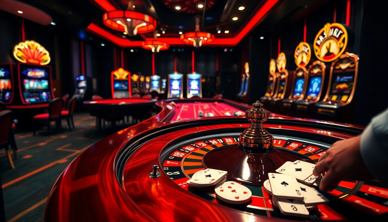 Place bets and win big on games featured at https://b52club.forum/ in this luxurious casino scene.