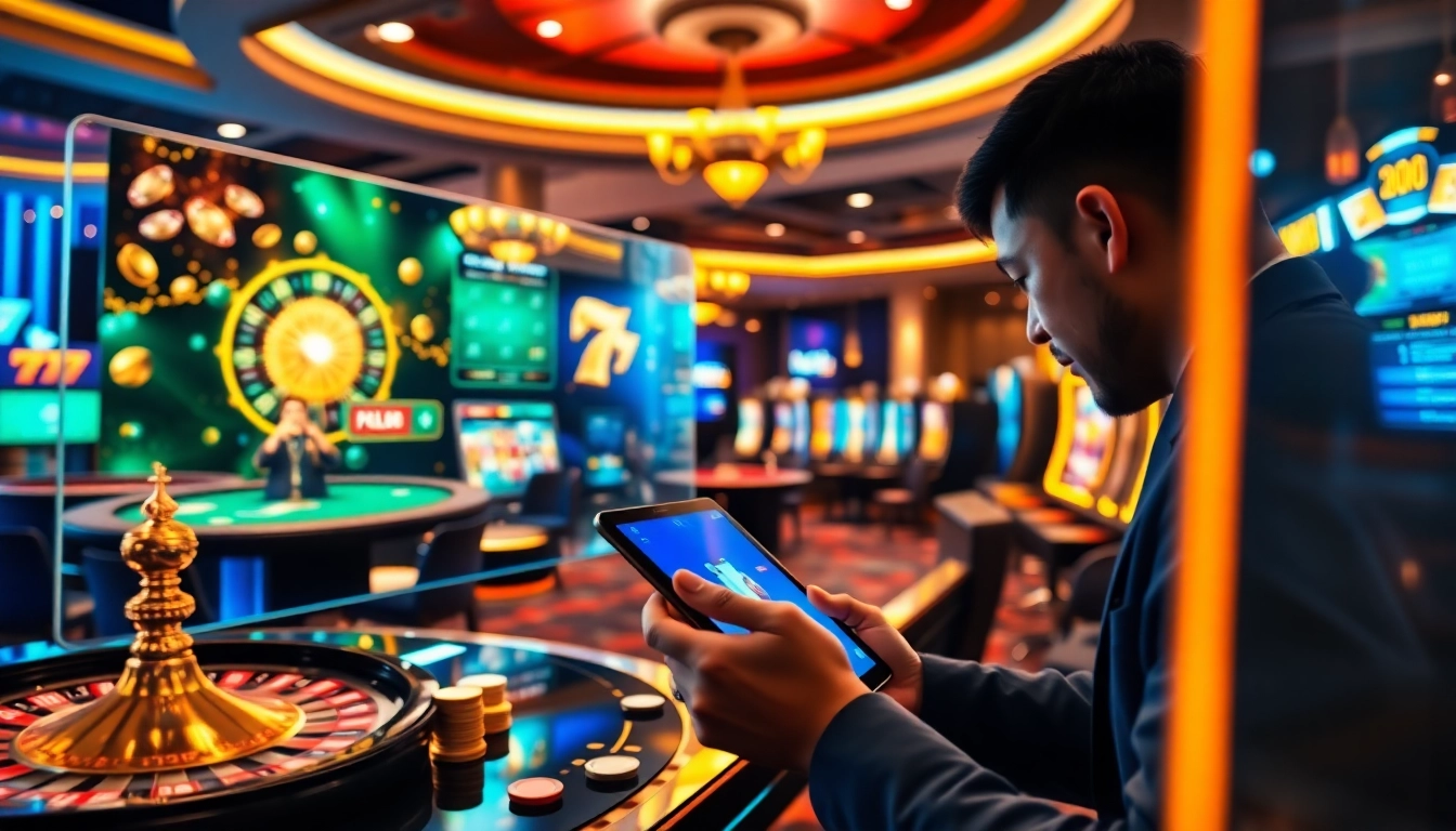 Experience thrill and excitement at fun79 com with vibrant casino visuals featuring engaging games.