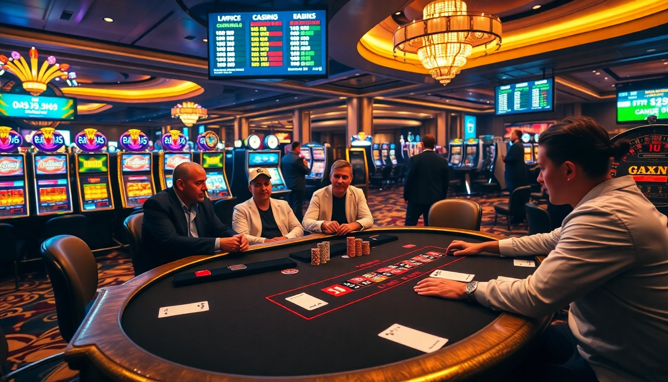 Experience thrilling gameplay at https://f8bet.ventures/ featuring poker, slots, and roulette in a luxurious casino.