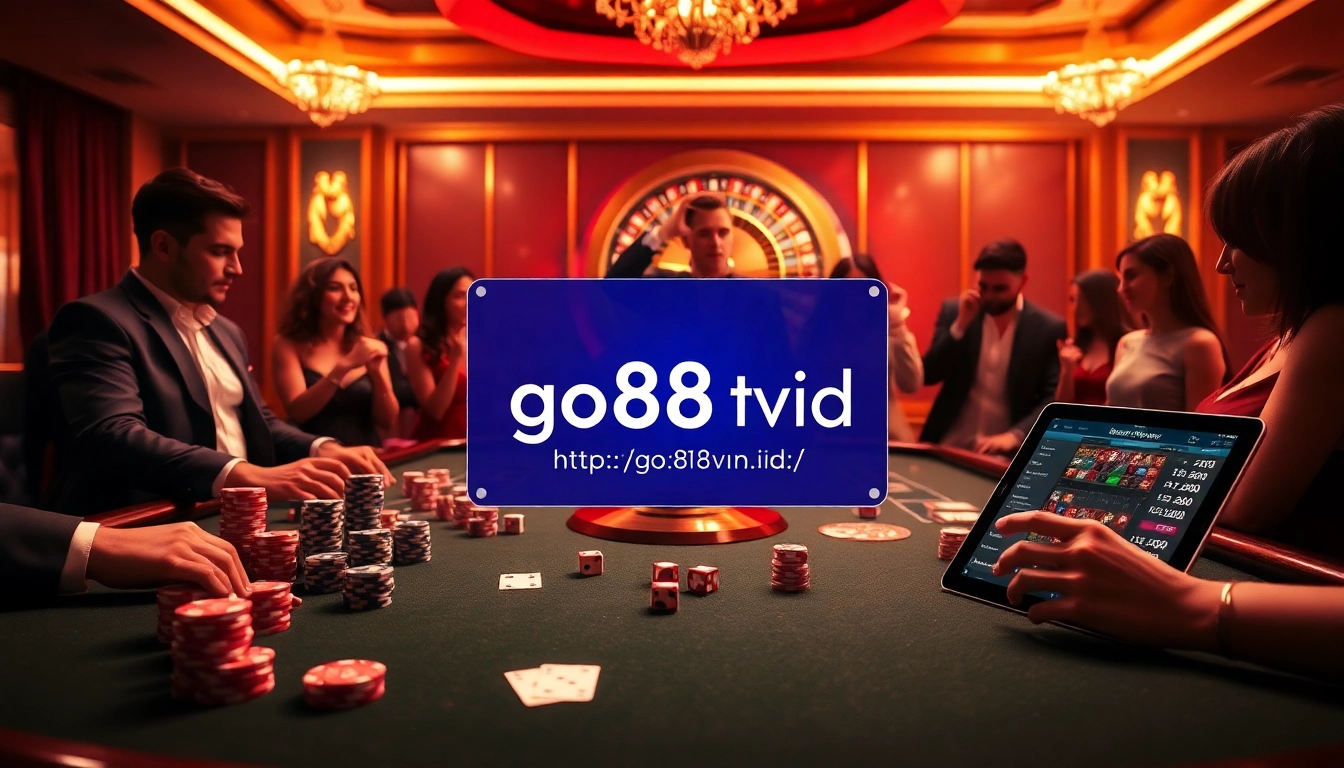 Experience the thrill of online betting at https://go88vn.id/ with a luxurious casino atmosphere.