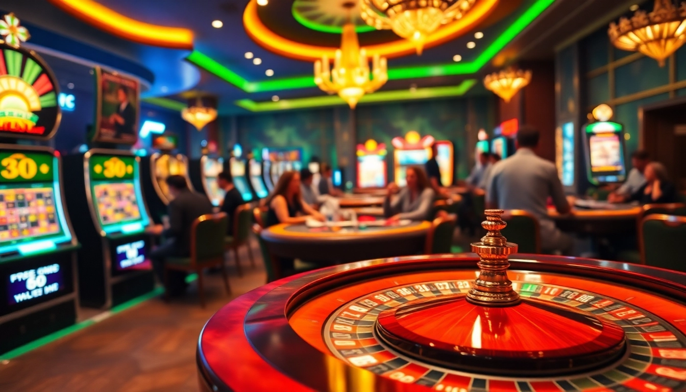 Experience the thrill of home eejl with vibrant casino games and engaging players in action.