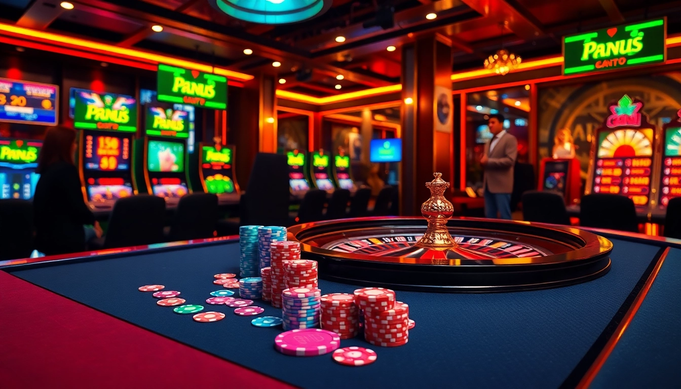 Engage with CM88 nhà cái in a luxurious online casino setting featuring poker, roulette, and slots.